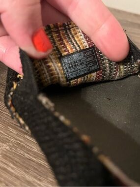 Sanuk Multicolor Woven Slip-On Sandals
